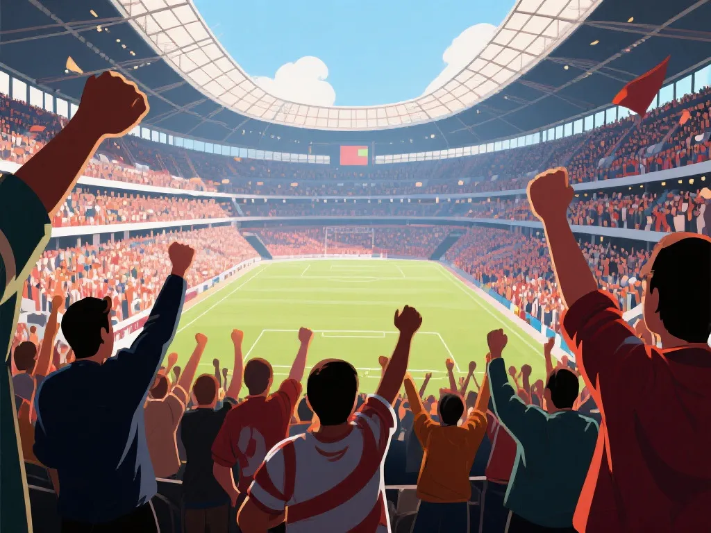 体育现场激情瞬间